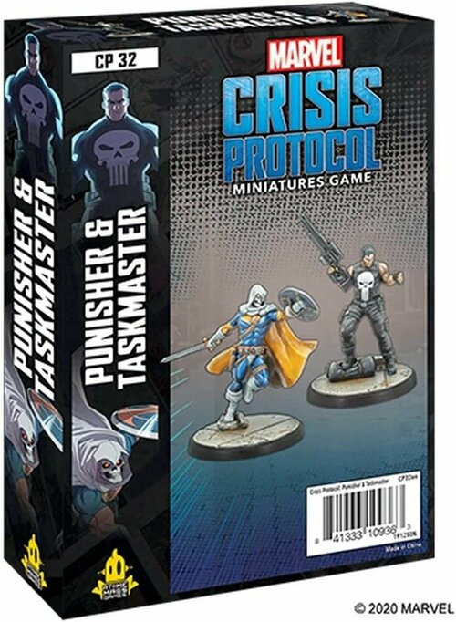 Настольная игра MARVEL CRISIS PROTOCOL: PUNISHER AND TASKMASTER EN