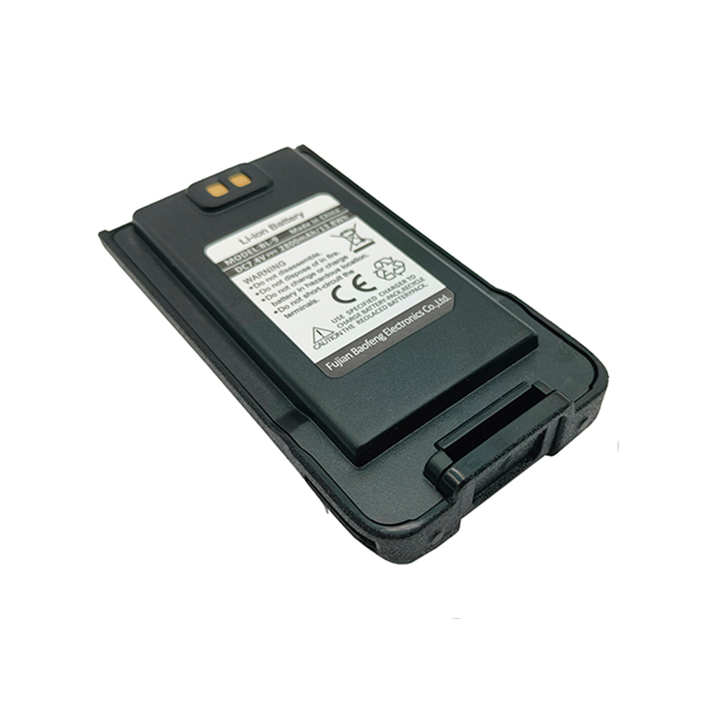 Аккумулятор Baofeng UV-XR, UV-9R Plus, UV-9R PRO (2800 мАч) с Type-C — фото 6