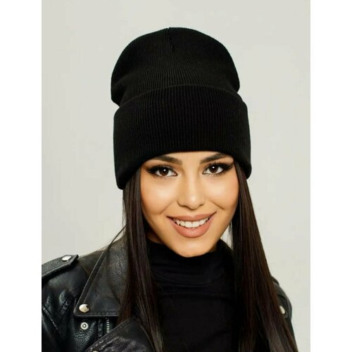 фото Шапка бини , размер 50/54, черный zepp