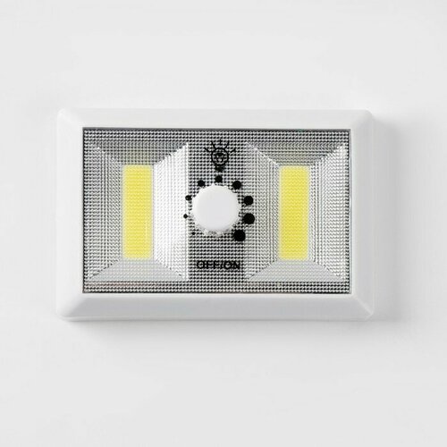 Фонарь-светильник Мастер К 220 лм COB 4 ААА магнит клейкая основа 112 х 75 х 3 см 659₽