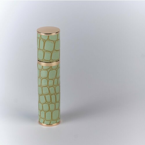 Атомайзер , 1 шт., 10 мл, зеленый, золотой