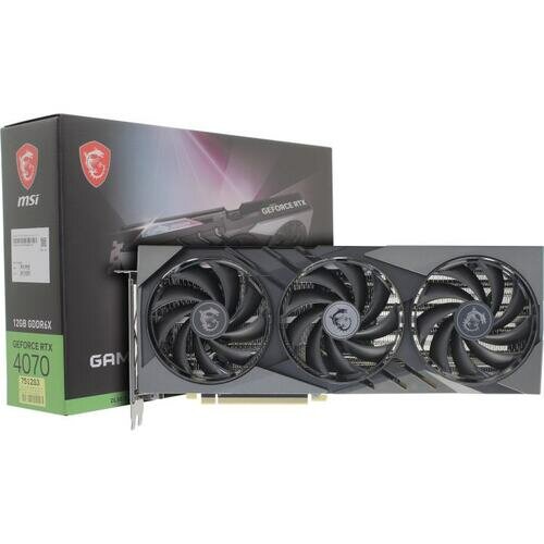 Видеокарта Msi Gaming X Slim RTX 4070 GAMING X SLIM 12G