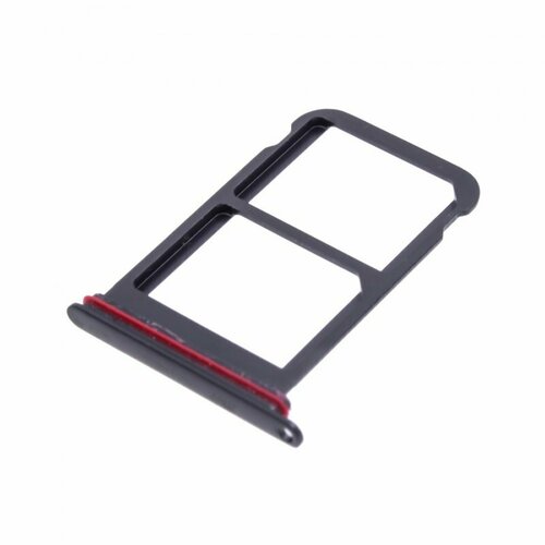 Держатель сим карты (SIM) для Huawei P20 Pro 4G (CLT-L29) черный for huawei p20 pro sim card holder slot tray adapters black gray blue gold clt l04 clt l09 clt l29 clt al00 clt al01