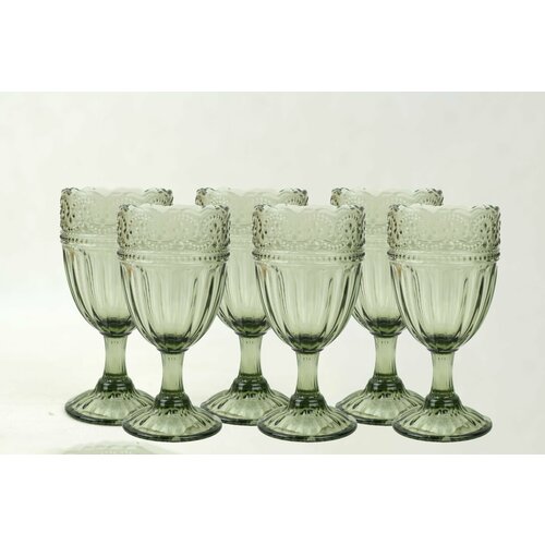 Набор бокалов для вина дымчато-серый 6 Набор 6 шт 4785₽