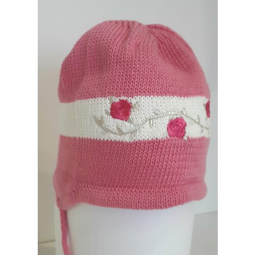 фото Шапка aliap, размер 42-44, белый