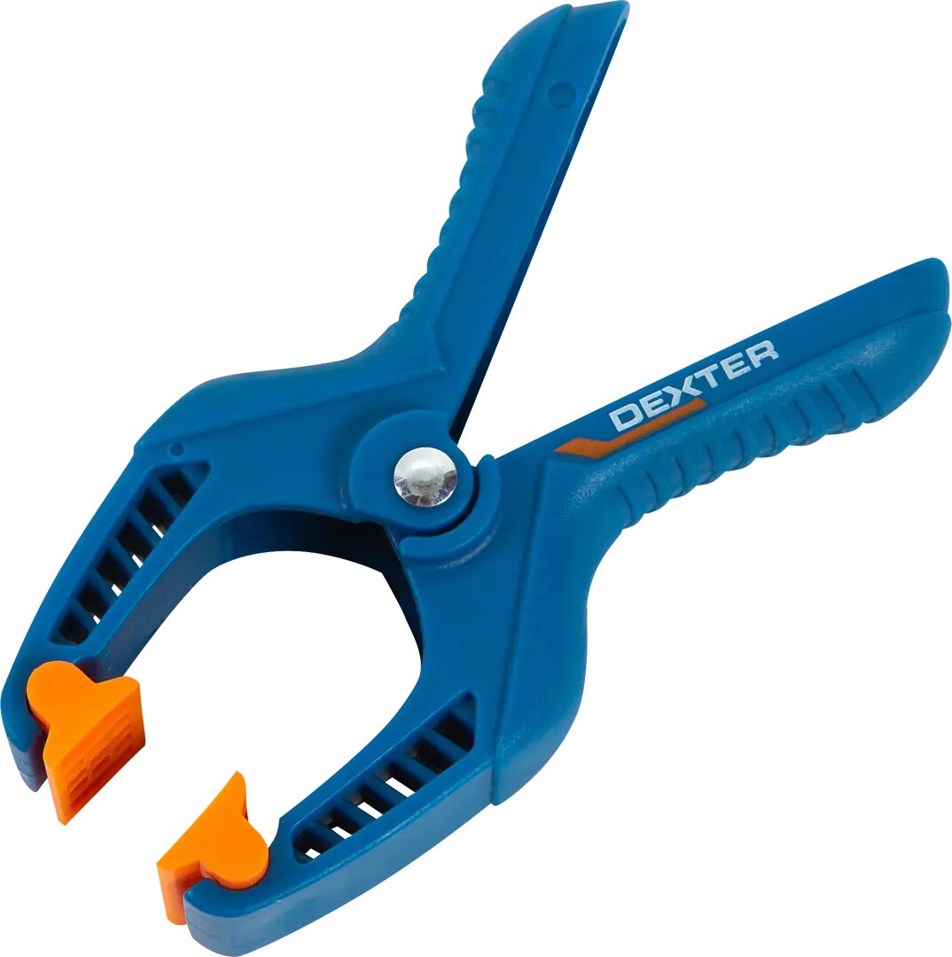 Изображение Струбцина с пружинным зажимом Dexter ширина зажима 70 мм