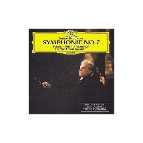 Виниловая пластинка Anton Bruckner: Symphony No. 7 / Von Karajan. 2 LP bruckner a symphony no 7 wolf h lieder fleming thielemann