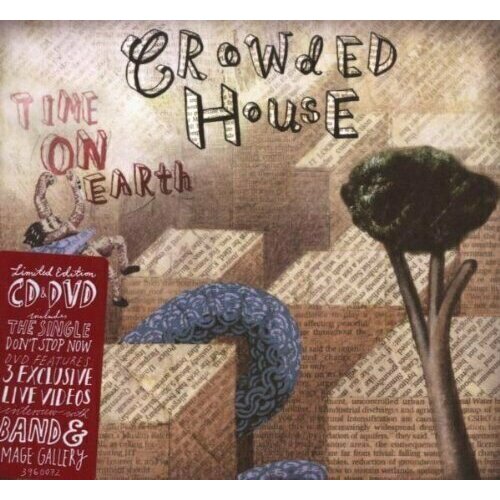 AUDIO CD Crowded House - Time On Earth crowded house dreamers are waiting cd