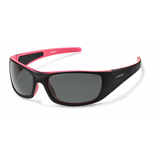 очки для всех видов спорта speedcraft soft tact белая оправа Солнцезащитные очки Polaroid, черный
