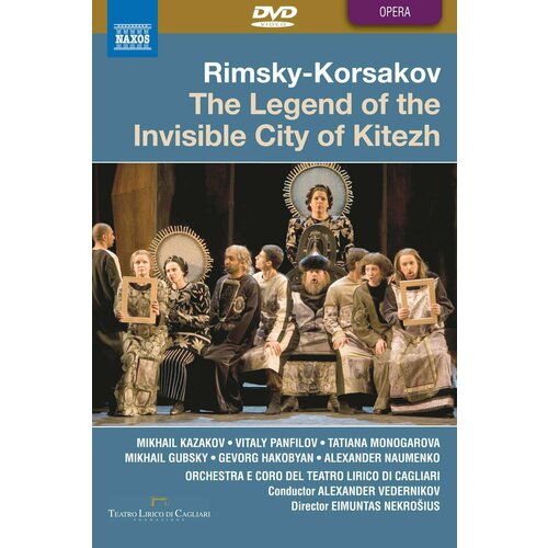 DVD Nikolai Rimsky-Korssakoff (1844-1908) - Die Legende der unsichtbaren Stadt Kitesh (2 DVD) v a orchestral spectacular rimsky korsakov borodin liszt amadis cd чехия компакт диск 1шт capriccio espangol