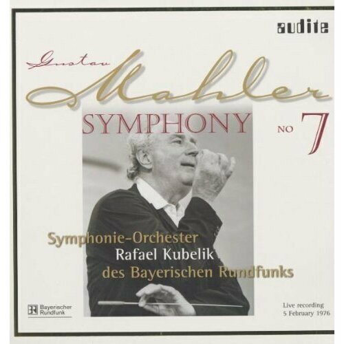 Виниловая пластинка Mahler: Symphony No. 7 - Kubelik, Rafael (Dirigent) , Symphonieorchester des Bayerischen Rundfunks. 2 LP старый винил amiga marta rafael zu gast bei marta rafael lp used