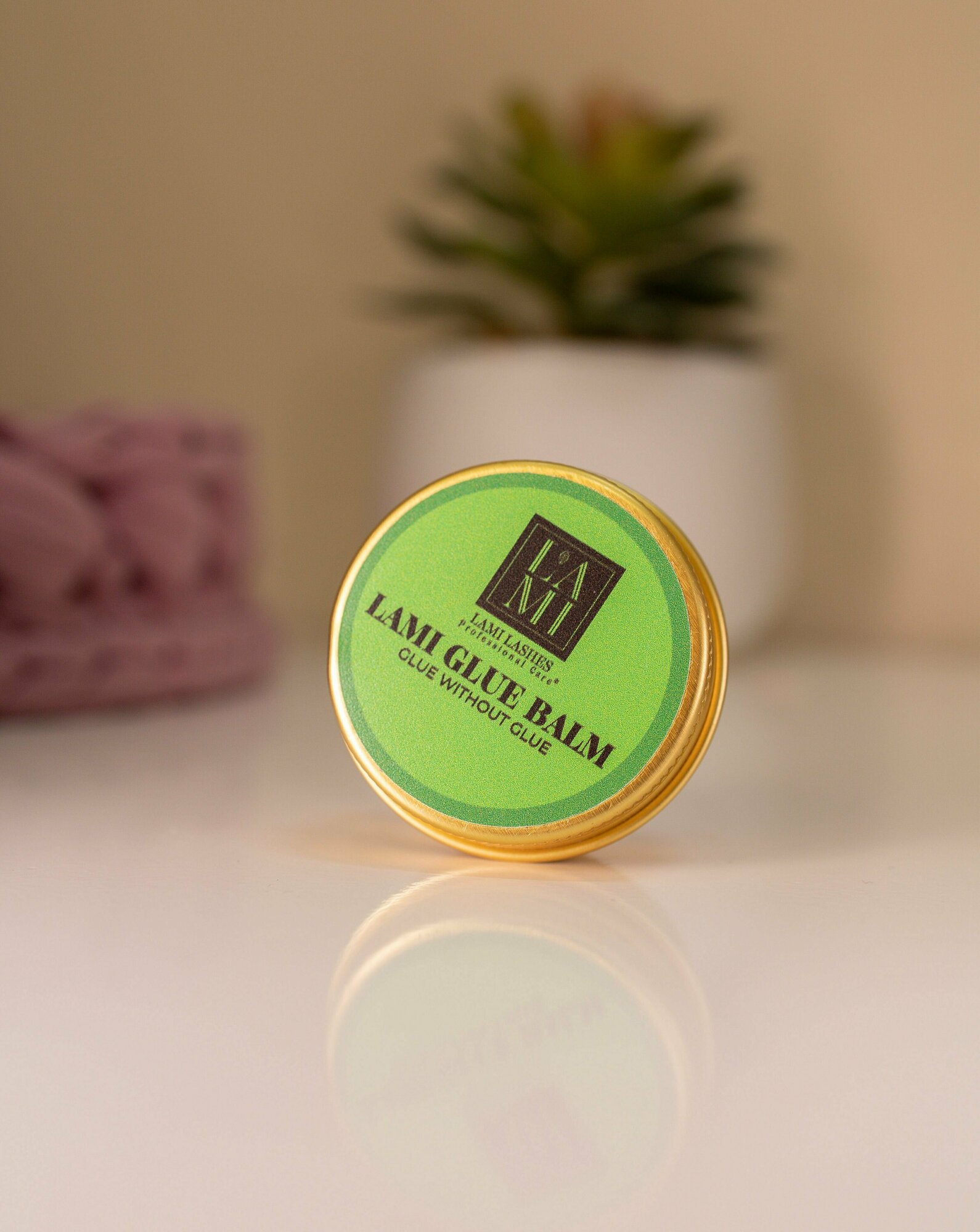 фото Гелевый клей для ламинирования ресниц Lami Glue Balm зеленый