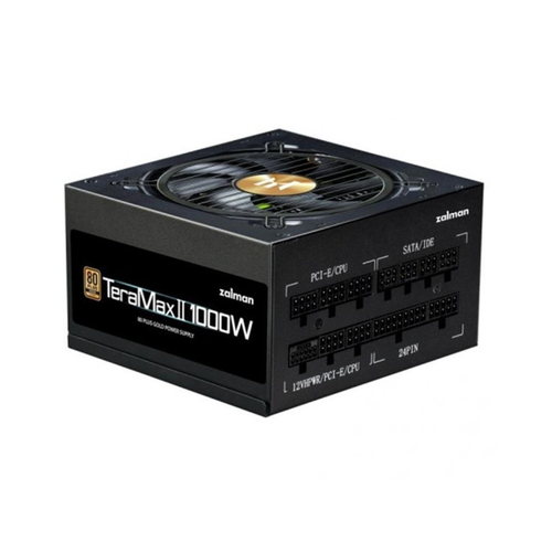 Блок питания Zalman 1000W ATX12V v252 APFC 12cm Fan 80 Gold Gen5 Full Modular Retail 1830300₽