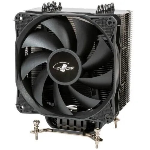 Кулер Eurocase 6P120 LGA775/115X/1700/FM2+/FM2/FM1/AM4/AM3/AM2+/AM2/AM5 (120mm fan, 800-1800rpm, 74.85CFM, 36dBA, 4-pin, TDP 200W)