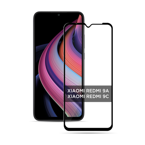 Противоударное закаленное защитное 3D стекло на Xiaomi Redmi 9A / Сяоми Редми 9А на весь экран противоударное закаленное защитное 3d стекло на xiaomi redmi 4x 5a сяоми редми 4x на весь экран