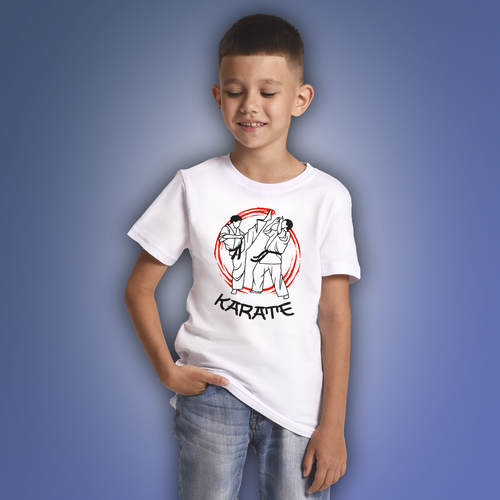 фото Футболка aika, размер 164, белый