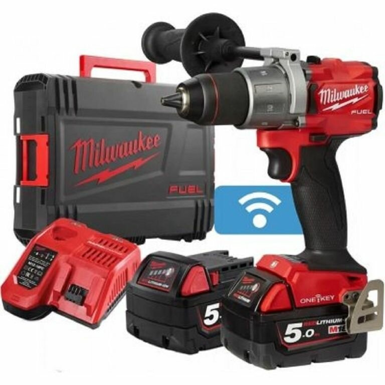 Аккумуляторная дрель-шуруповерт Milwaukee M18 ONEDD2-502X FUEL ONE-KEY