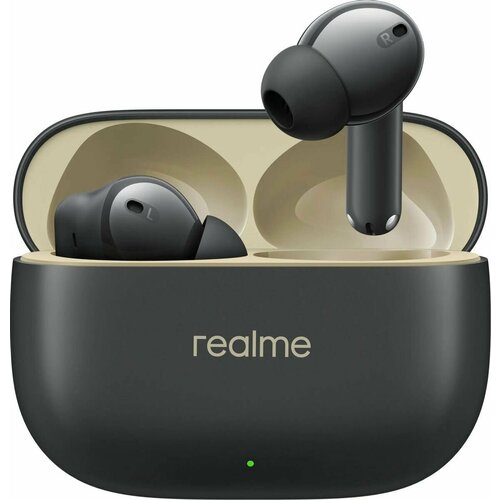 Наушники Realme Buds T300, черный наушники realme buds t300 rma2302 bluetooth внутриканальные черный