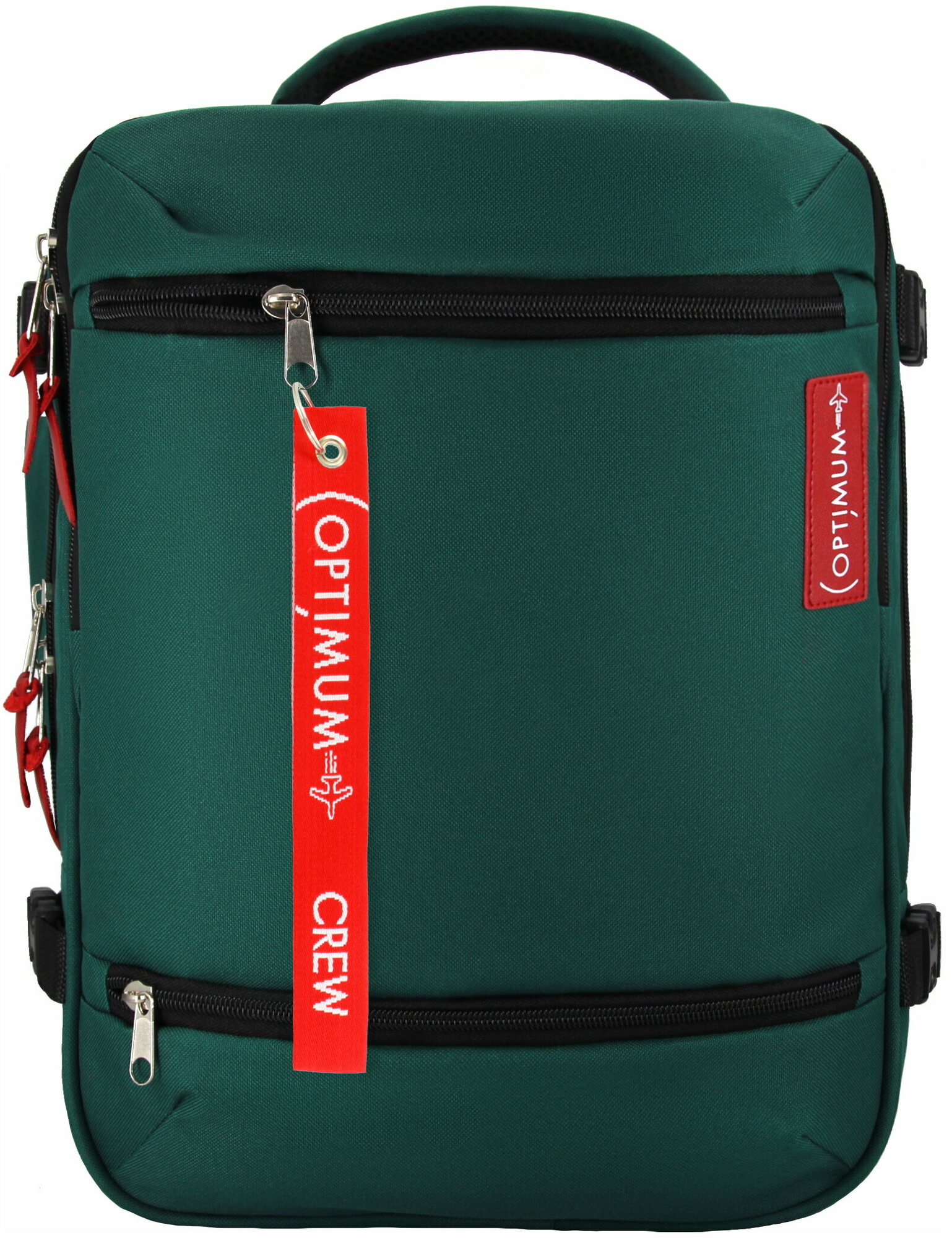 Рюкзак сумка дорожная чемодан ручная кладь 40х30х20 в самолет, зеленый - фотография № 6
