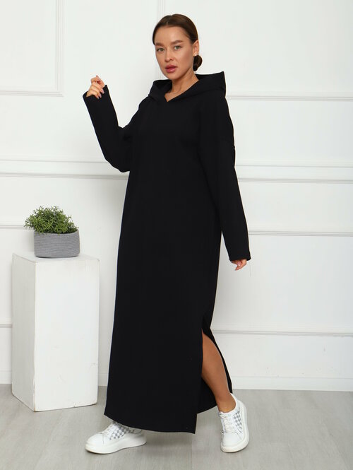 Платье ИВГрадТрикотаж, размер 42-44, черный