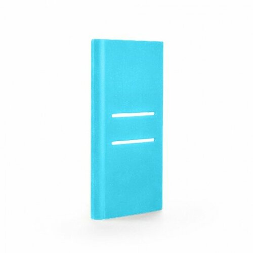 силиконовый чехол для xiaomi power bank 2 5000 mah blue Силиконовый чехол для Xiaomi Power bank 5000 Slim (Blue)