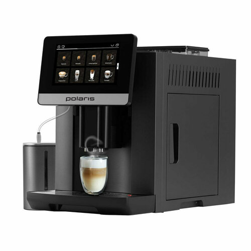 Кофемашина POLARIS PACM 2080AC WiFi IQ Home 1500 Вт объем 18 л автокапучинатор графитовая 62311 23236700₽