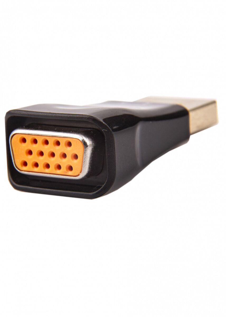 Переходник/адаптер VCOM VGA - DisplayPort (CA333), 0.12 м, 1 шт., черный VCOM Telecom - фото №16