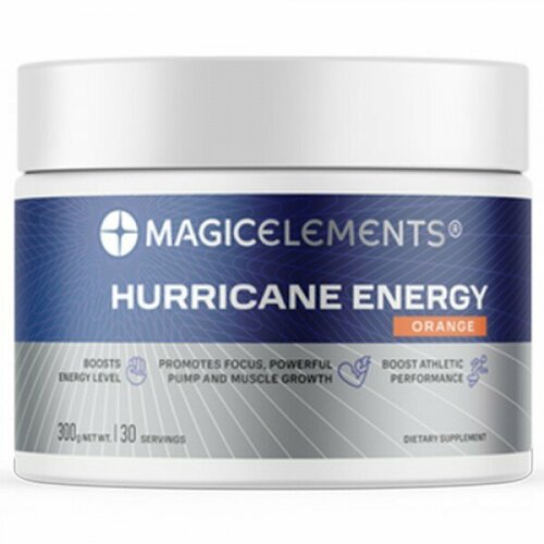 Предтренировочный комплекс Magic Elements Hurricane Energy 300 гр. апельсин