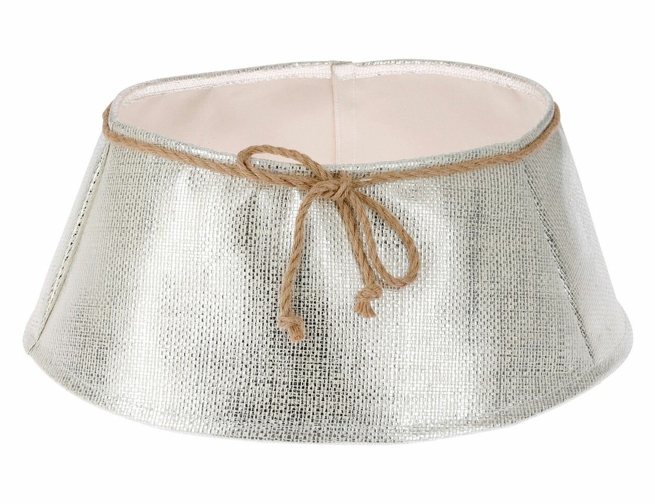 Юбка для декорирования основания ёлки кертту, серебряный, 60х25 см, Koopman International AAE333410