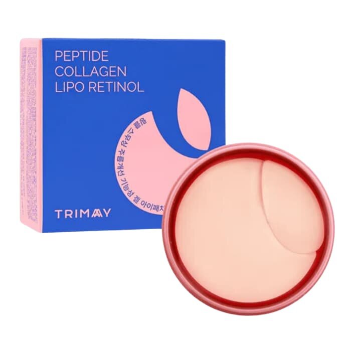 Разглаживающие патчи для век с пептидами и ретинолом Trimay Wrinkle Smoothing Gel Eye Patch