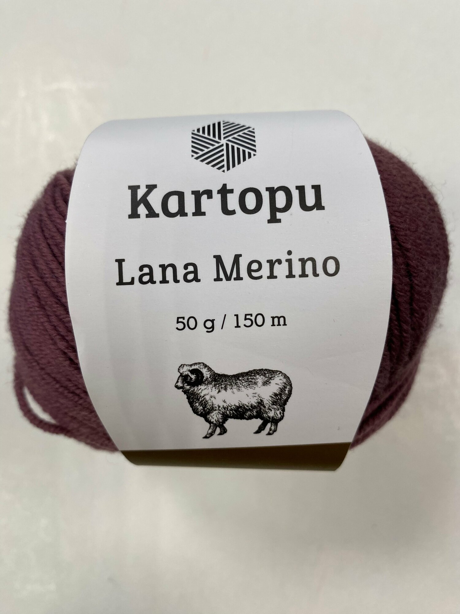 Пряжа Kartopu"Lana Merino"100%мериносовая супервош шерсть,50гр/150м,1шт