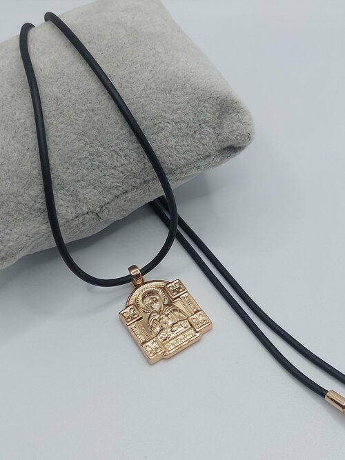 Славянский оберег, комплект украшений FJ Fallon Jewelry Подвеска иконка бижутерия, черный, золотой