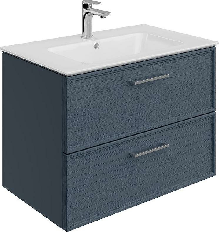 фото Тумба под раковину 75 см Kerama Marazzi Piano Classic PIA. CL.75\BLU. M, синий матовый