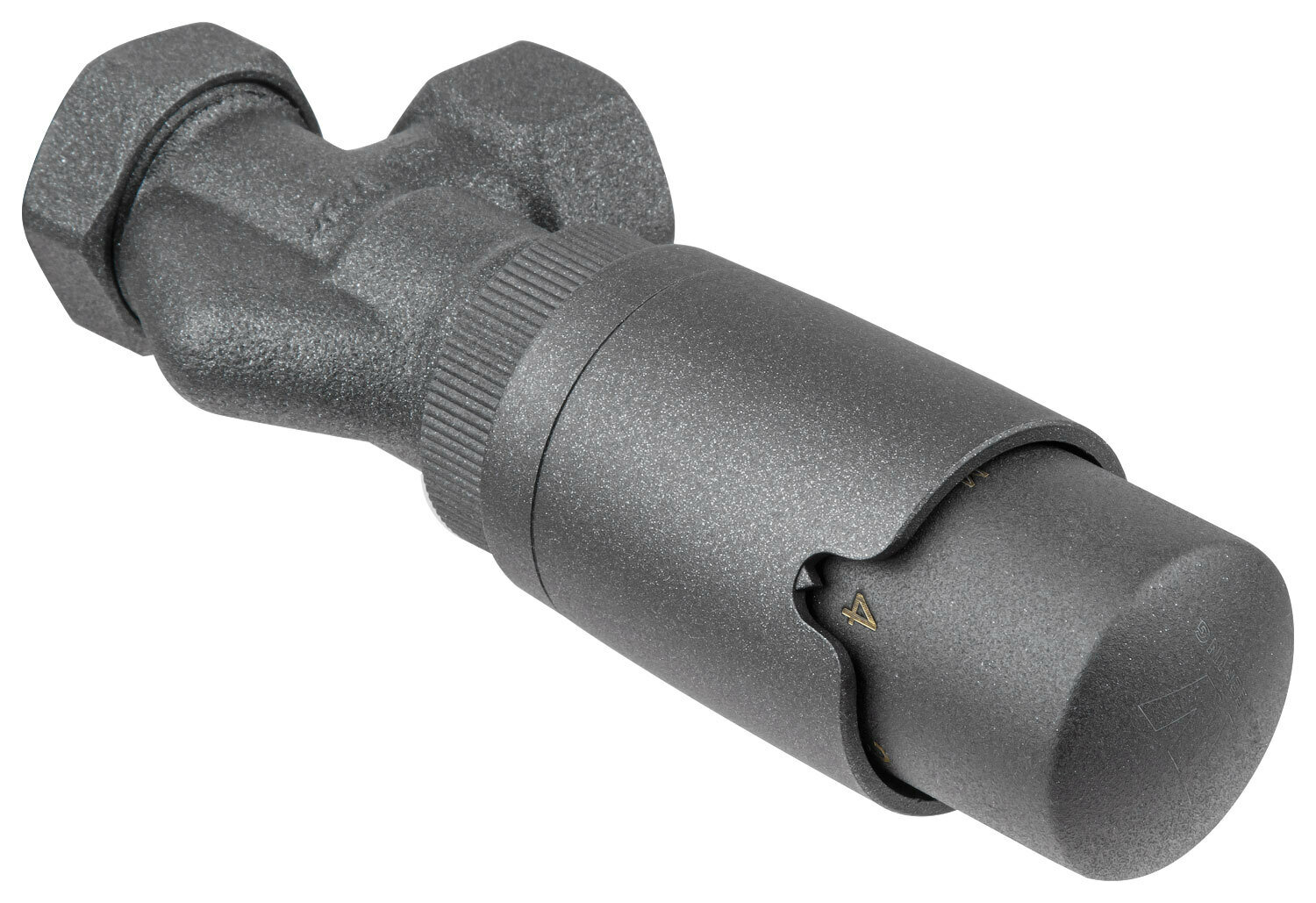 Комплект кранов для радиаторов 1/2" осевой Серый AV Engineering (AVE32012G) — фото 1