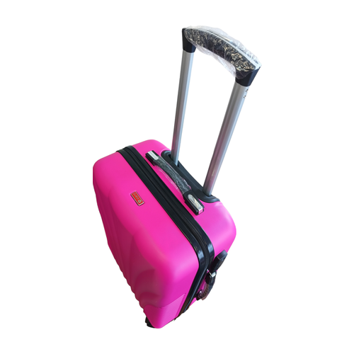 фото Чемодан , 60 л, размер m, розовый olard