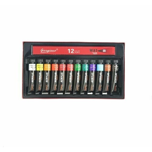 Набор акриловых красок Giorgione 12 цветов