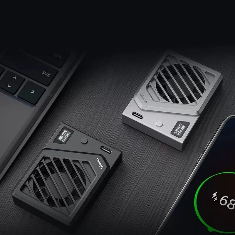 Изображение Система охлаждения Ulanzi CA25 для камеры Sony/Canon/Fujifilm/Nikon Чёрная