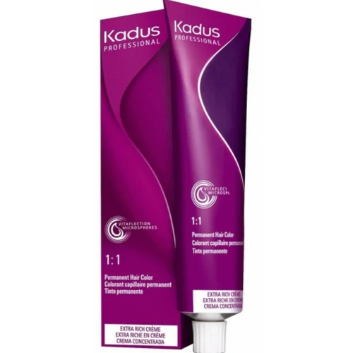 Kadus Professional Extra Rich стойкая крем-краска для волос, 8/65 холодный розовый