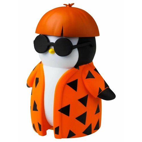 юшина е nft Фигурка Pudgy Penguins В оранжевой рубашке, 11,5 см, с аксессуарами