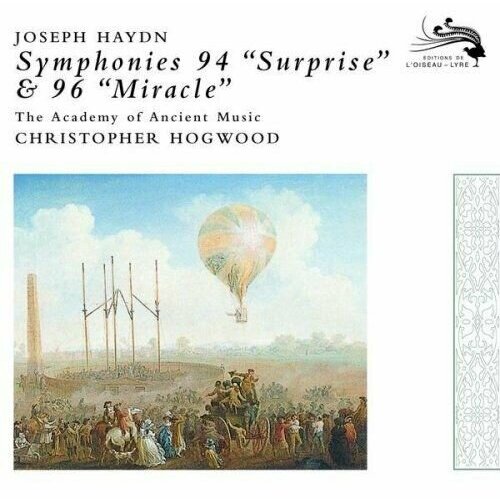 Audio CD Haydn: Symphonies Nos.94 & 96. Academy of Ancient Music, Christopher Hogwood (1 CD) vivaldi judith nelson emma kirkby carolyn watkinson james bowman choir of christ church cathedral oxford the academy of ancient music simon preston christopher hogwood gloria stabat mater 1 cd