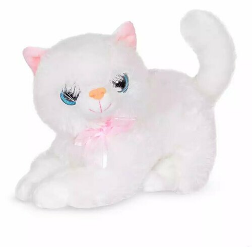 Мягкая игрушка Кошка Марика белая 25 см 000590-2 ТМ Коробейники
