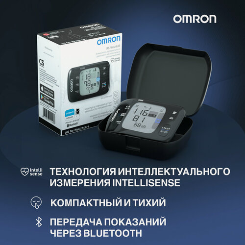 Изображение товара Тонометр на запястье Omron RS7 Intelli IT (манжета 13,5 до 21,5 см)