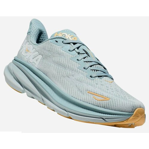фото Кроссовки hoka, полнота d, размер us9.5d/uk9/eu43 1/3/jpn27.5, серый, голубой