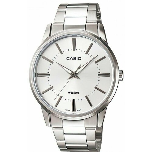 Наручные часы CASIO Analog, серебряный