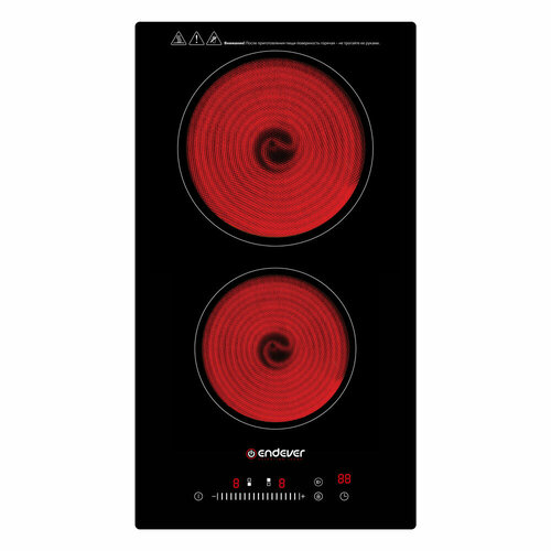 Варочная панель электрическая встраиваемая стеклокерамическая ENDEVER DP-62 3000 Вт 999000₽