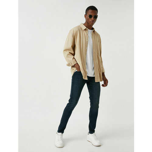 фото Джинсы koton, размер 29/30, синий