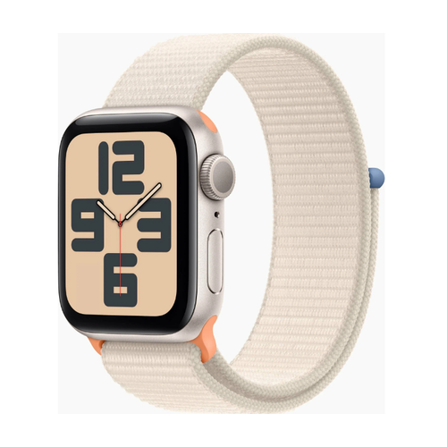 умные часы apple watch se gen 2 40мм алюминий gps midnight размер ремешка s m Apple Watch SE 2023 40mm Gen 2 Starlight Starlight Sport Loop