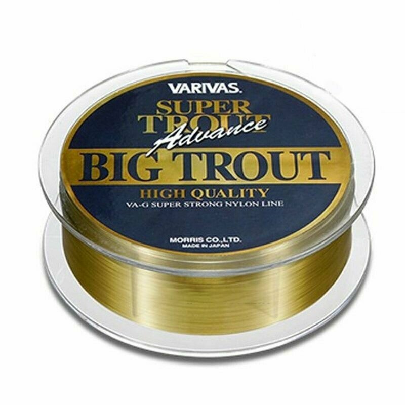 Монофильная леска VARIVAS SUPER TROUT ADVANCE BIG TROUT 150m #4 20lb 0.33mm