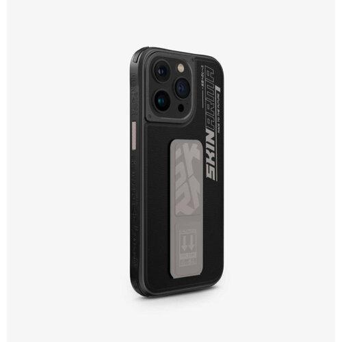 Чехол Skinarma SLATE GRIP-STAND Case для iPhone 15 Pro 6.1, серый