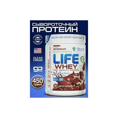 Tree of Life LIFE Whey Protein 454 г Hot Chocolate